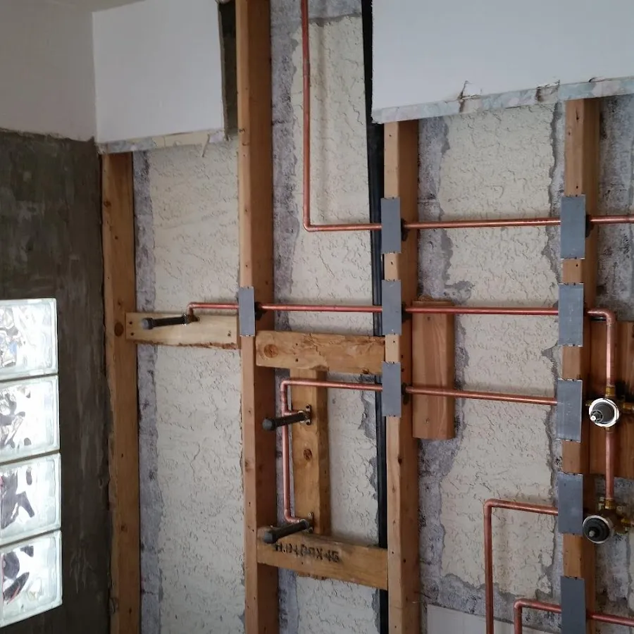 Copper pipe installation for Burst Pipe Repair in Hallsville